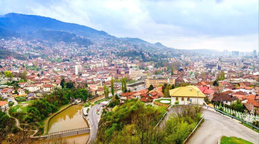 Las mejores ofertas de alquiler de coches en Sarajevo